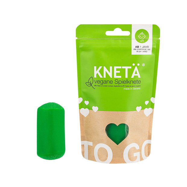 Vegan speelklei, 100 g, groen, Kneta