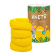 Vegan speelklei XXL koker, 1000 g, geel, Kneta