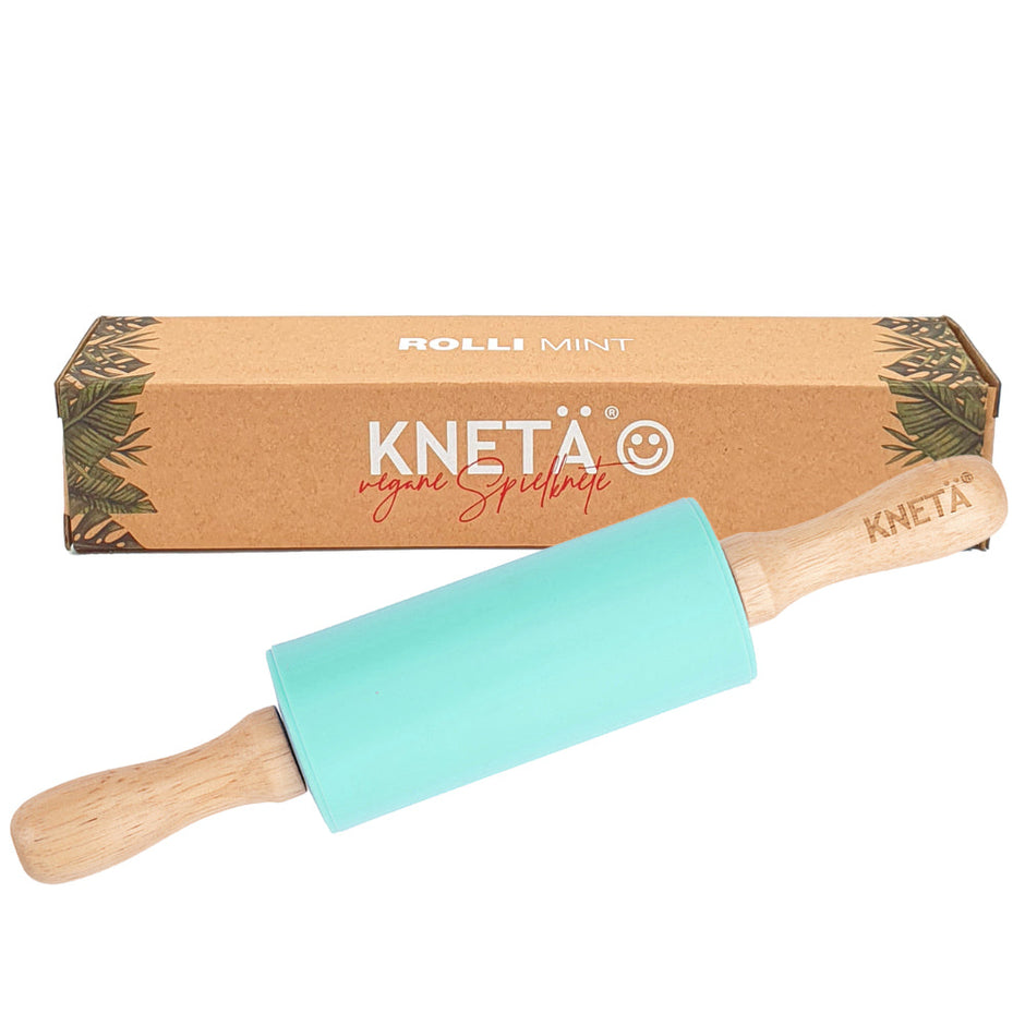 Silicone speelklei-roller, muntkleur, Kneta