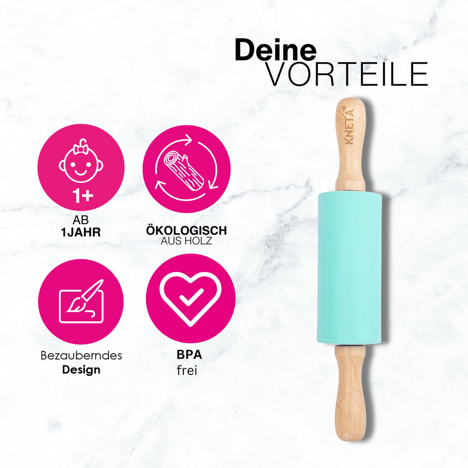 Silicone roller, Kneta, detailfoto