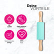 Silicone roller, Kneta, detailfoto