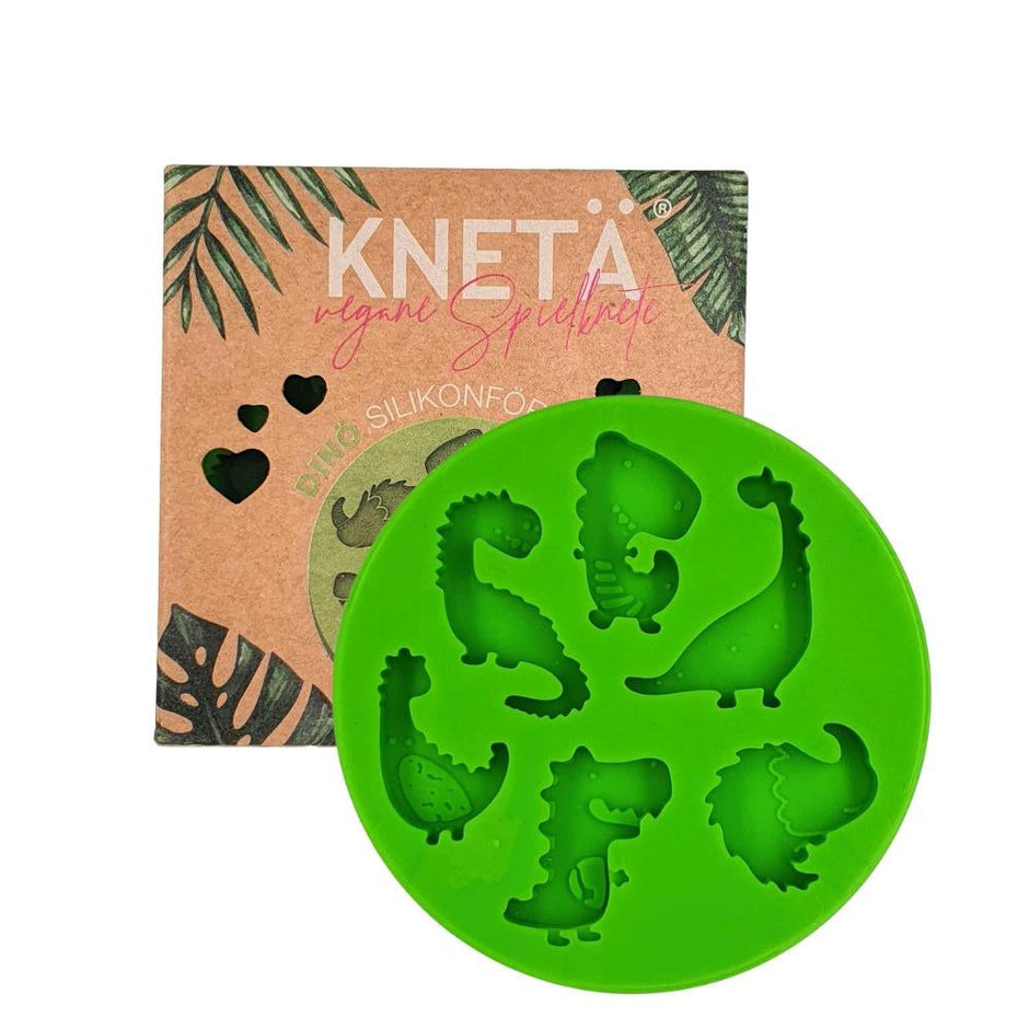 Silicone vorm voor speelklei, dinosaurusthema, Kneta