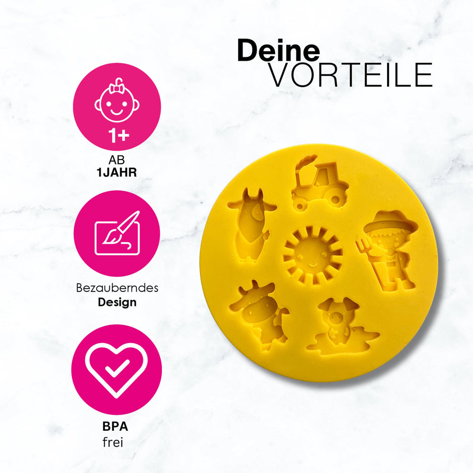 Silicone vorm, Kneta, detailfoto