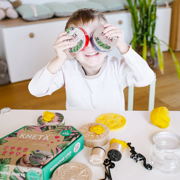 Silicone vorm, Kneta, in gebruik