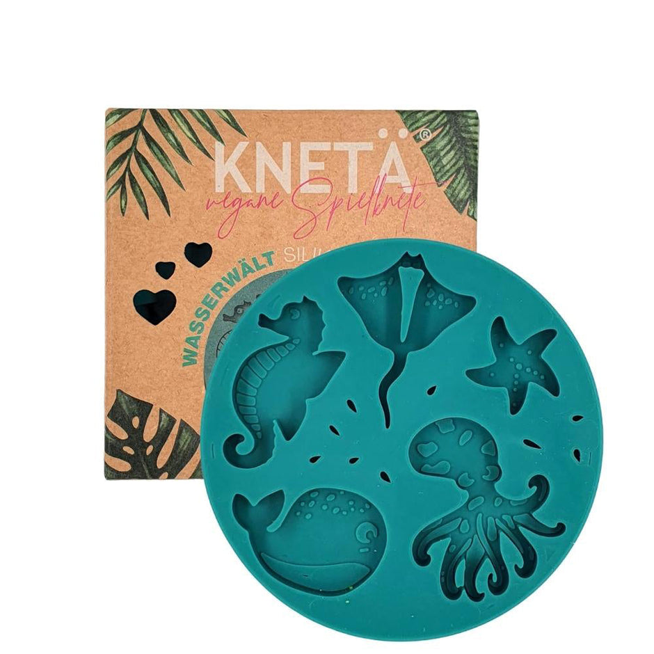 Silicone vorm voor speelklei, onderwaterthema, Kneta