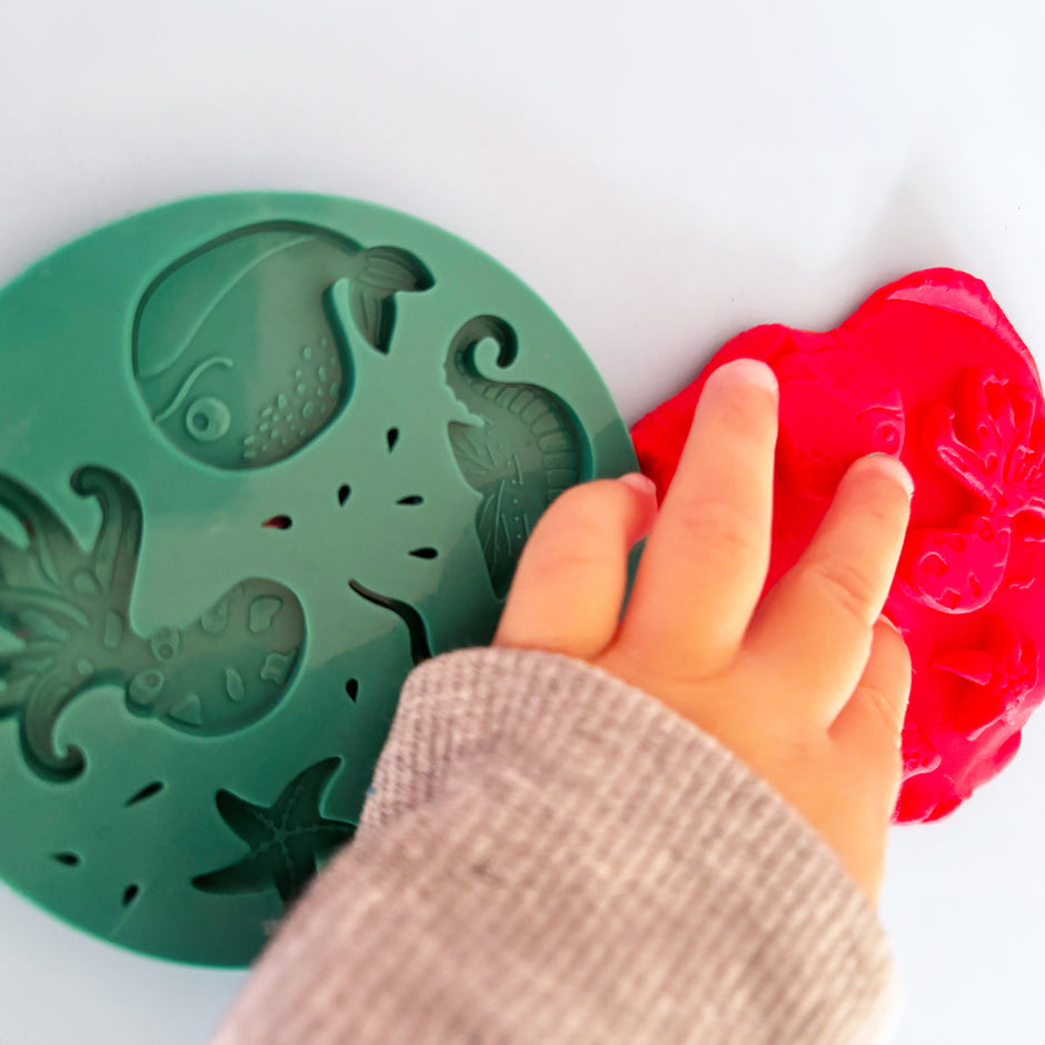Silicone vorm, Kneta, in gebruik
