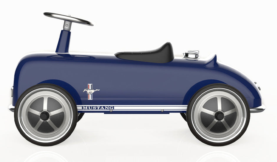 Metalen loopauto, Baghera, detailfoto