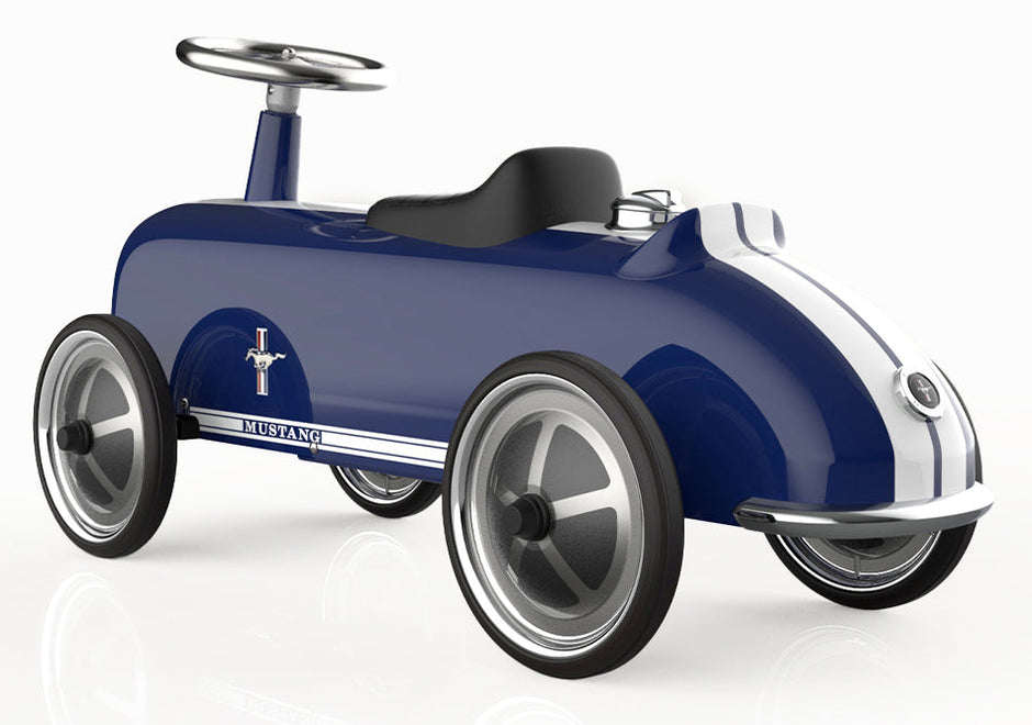 Metalen loopauto, Baghera, detailfoto