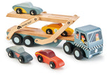 Houten autotransporter, Tender Leaf, detailfoto