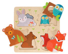 Houten matchpuzzel, ouder-en-baby-thema, Petit Collage