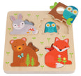 Houten matchpuzzel, Petit Collage, detailfoto