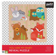 Houten matchpuzzel, Petit Collage, verpakking