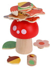 Houten evenwichtsspel met bosdieren, Petit Collage