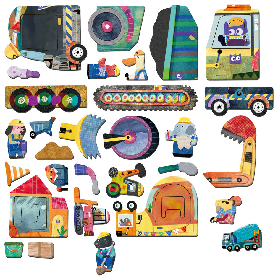 Magnetische puzzeldoos, MierEdu, detailfoto