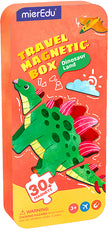 Magnetische reispuzzeldoos met dinosaurusthema, MierEdu