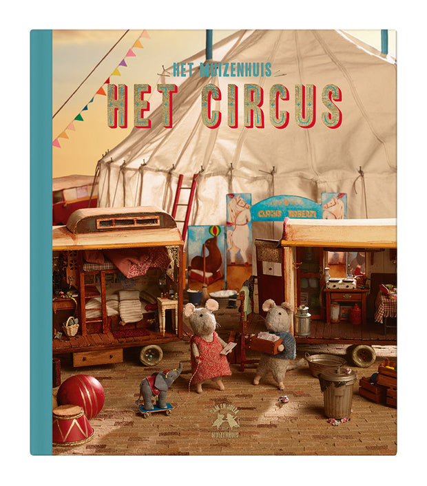 Prentenboek Sam & Julia – Het Circus, kaft