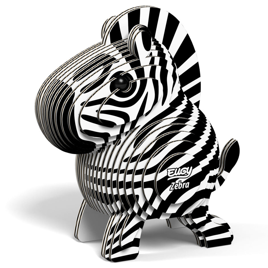 3D bouwpuzzel zebra, EUGY