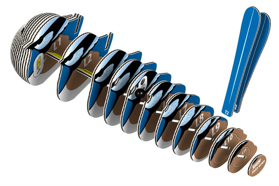 3D bouwpuzzel, EUGY, detailfoto