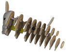 3D bouwpuzzel, EUGY, detailfoto