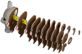 3D bouwpuzzel, EUGY, detailfoto