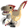 3D bouwpuzzel dinosaurus Raptor, EUGY