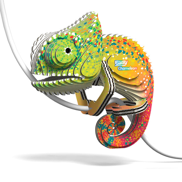 3D bouwpuzzel kameleon, EUGY