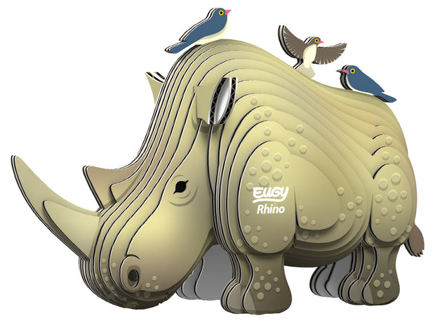 3D bouwpuzzel neushoorn, EUGY
