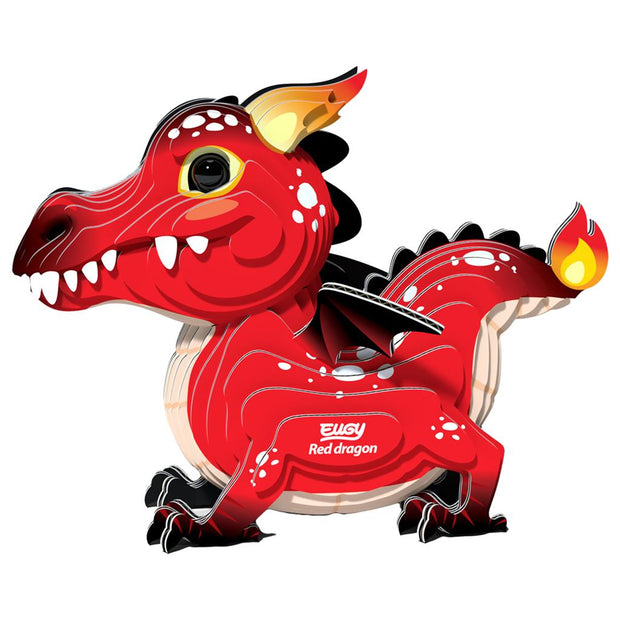 3D bouwpuzzel draak (fantasie), EUGY
