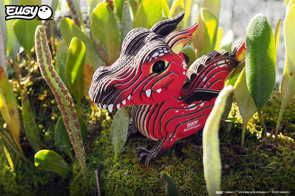 3D bouwpuzzel, EUGY, in gebruik