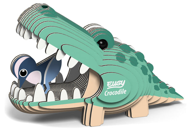 3D bouwpuzzel krokodil, EUGY