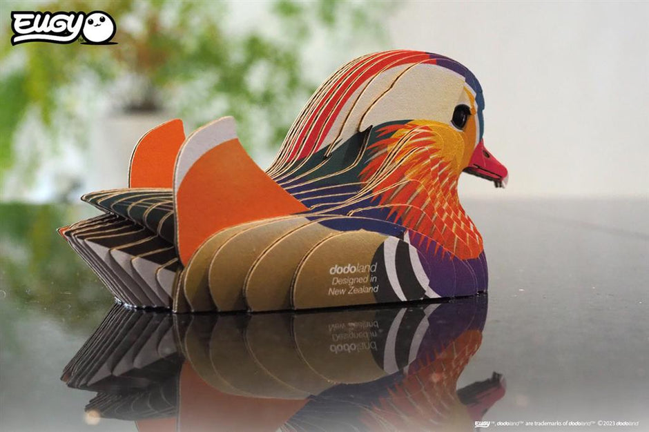 3D bouwpuzzel, EUGY, in gebruik