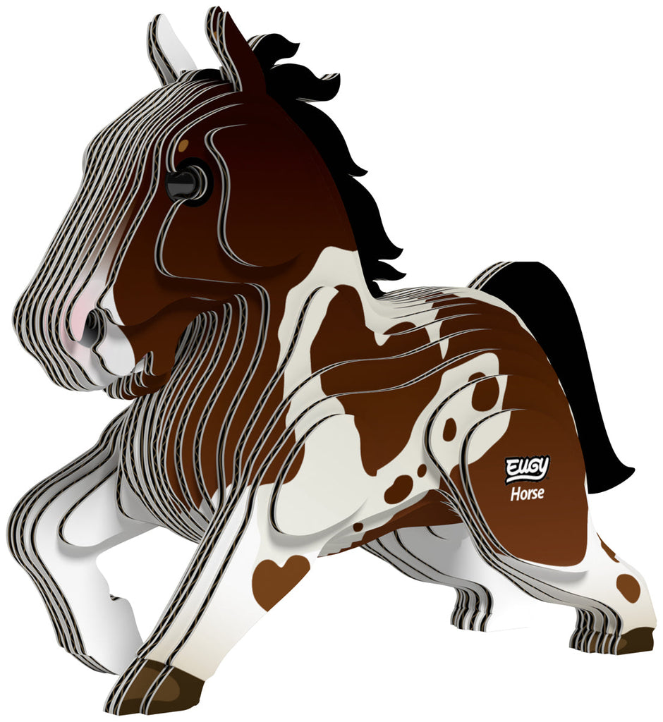 3D bouwmodel paard, EUGY