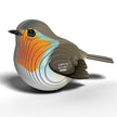 3D bouwmodel roodborstje, EUGY