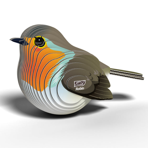 3D bouwmodel roodborstje, EUGY