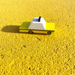 Houten taxi, Candycar, in gebruik