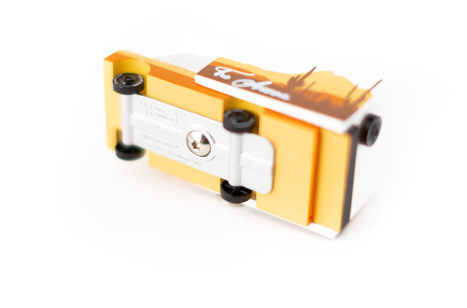 Houten speelgoedcamper, Candycar, detailfoto