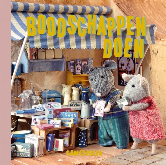 Boek Boodschappen doen, Sam & Julia, kaft