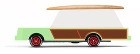 Houten strandwagen, Candycar Surf Wagon-ontwerp