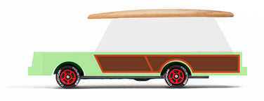 Houten strandwagen, Candycar Surf Wagon-ontwerp