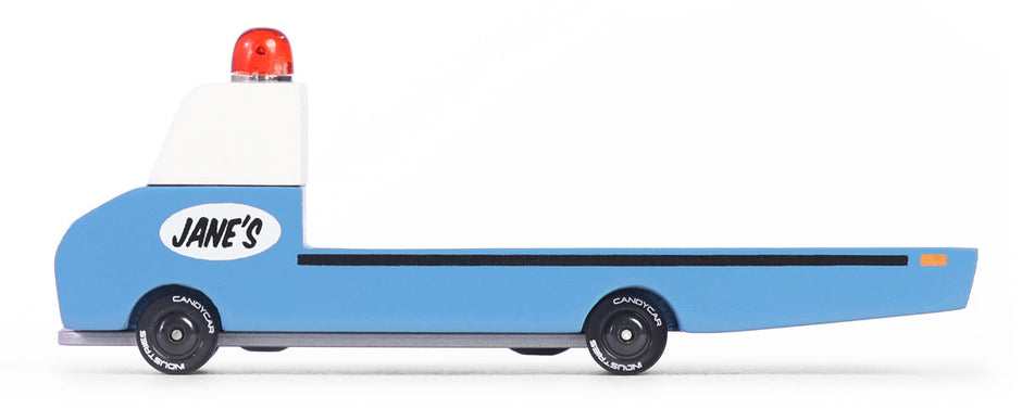 Houten sleepwagen, Candycar, "Jane's"-ontwerp