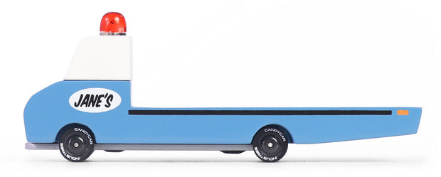 Houten sleepwagen, Candycar, "Jane's"-ontwerp