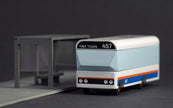 Houten stadsbus, Candycar, in gebruik