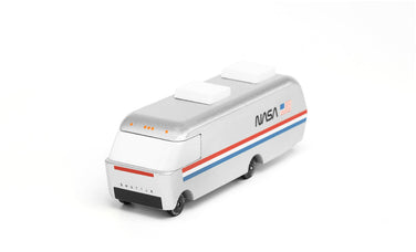 Houten ruimtewagen, Candycar, detailfoto