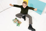 Contourpuzzel met luiaardthema, Scratch, in gebruik