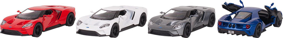 Metalen speelgoedauto Ford GT 2017, schaal 1:38