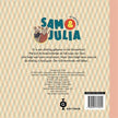 Boek Een drieling, Sam & Julia, achterkant