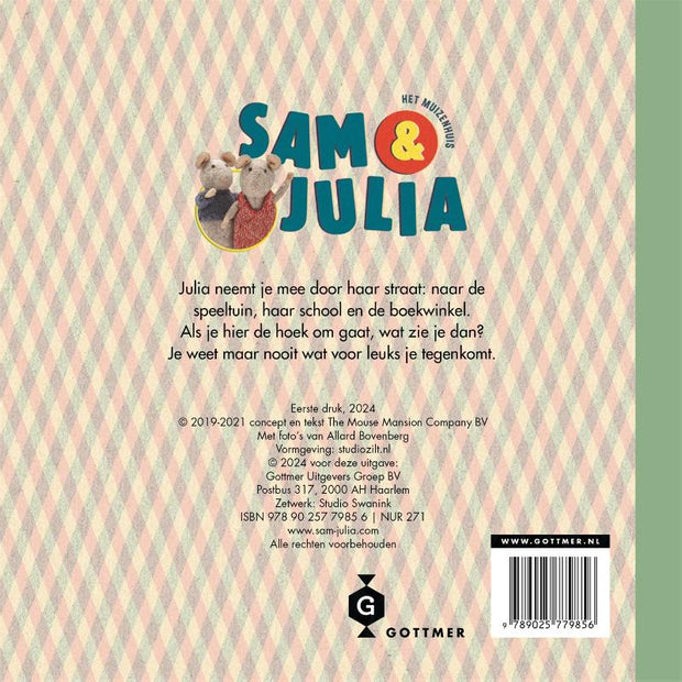 Boek Dit is mijn straat, Sam & Julia, achterkant