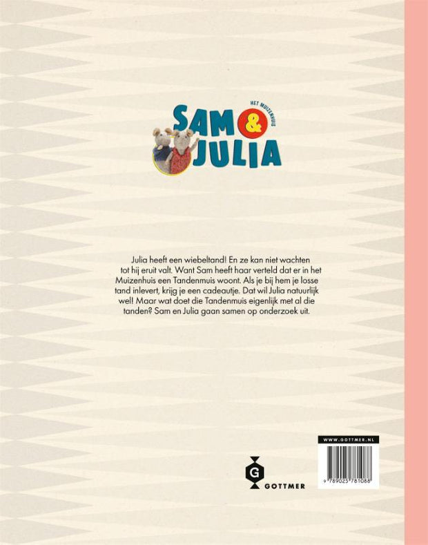 Boek Tandenmuis, Sam & Julia, achterkant