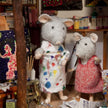 Knuffelmuis De Kunstenaar, detailfoto